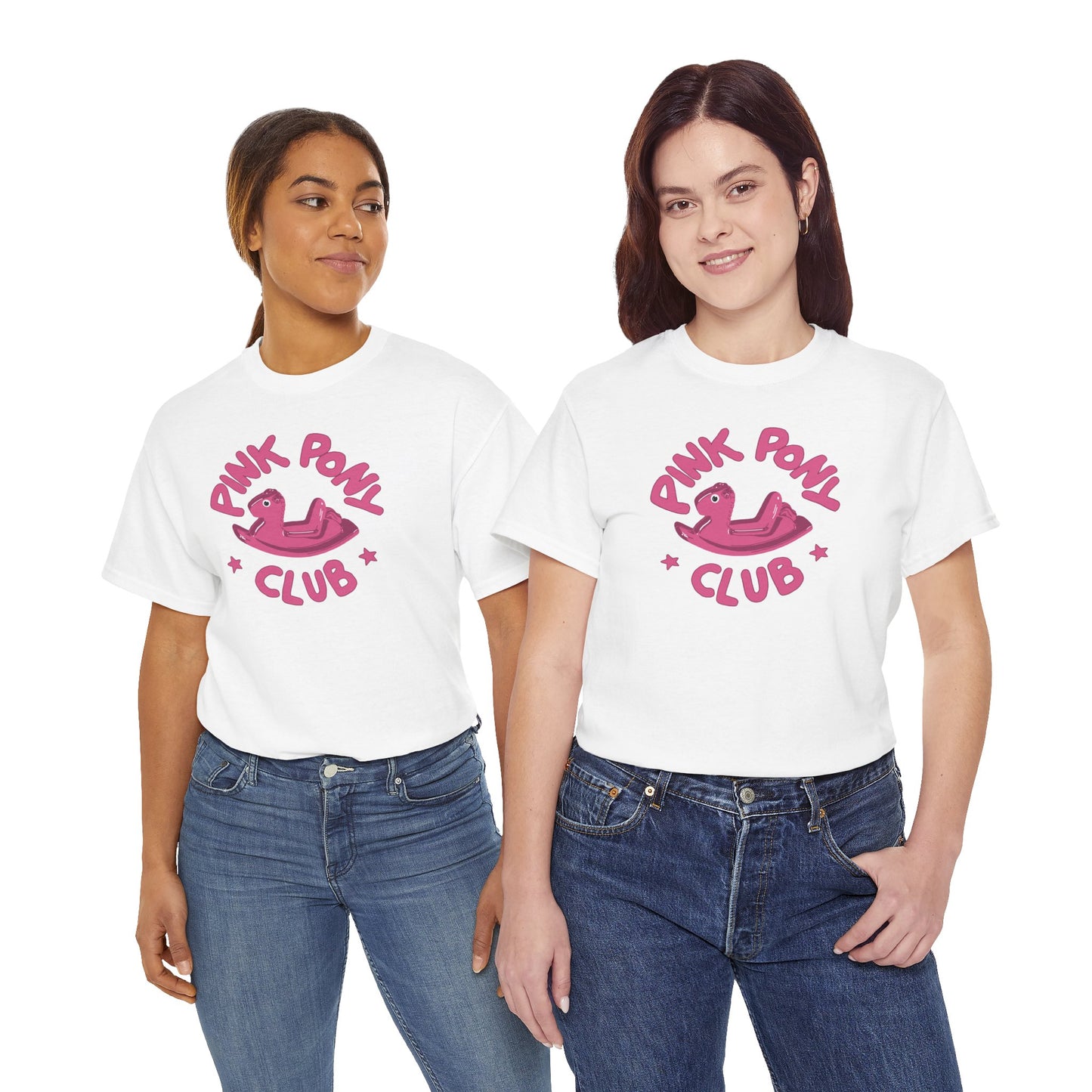 Pink Rocking Horse Tee