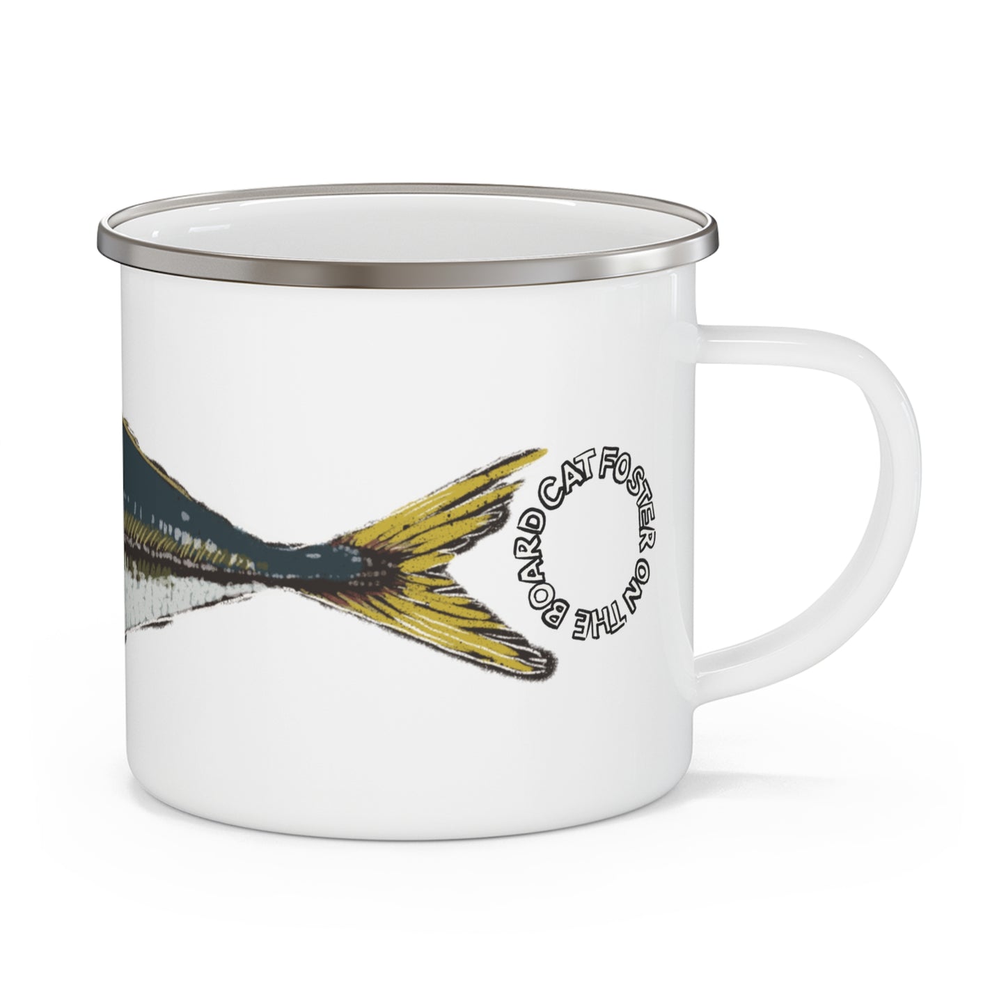 Mack Enamel Camping Mug 12oz