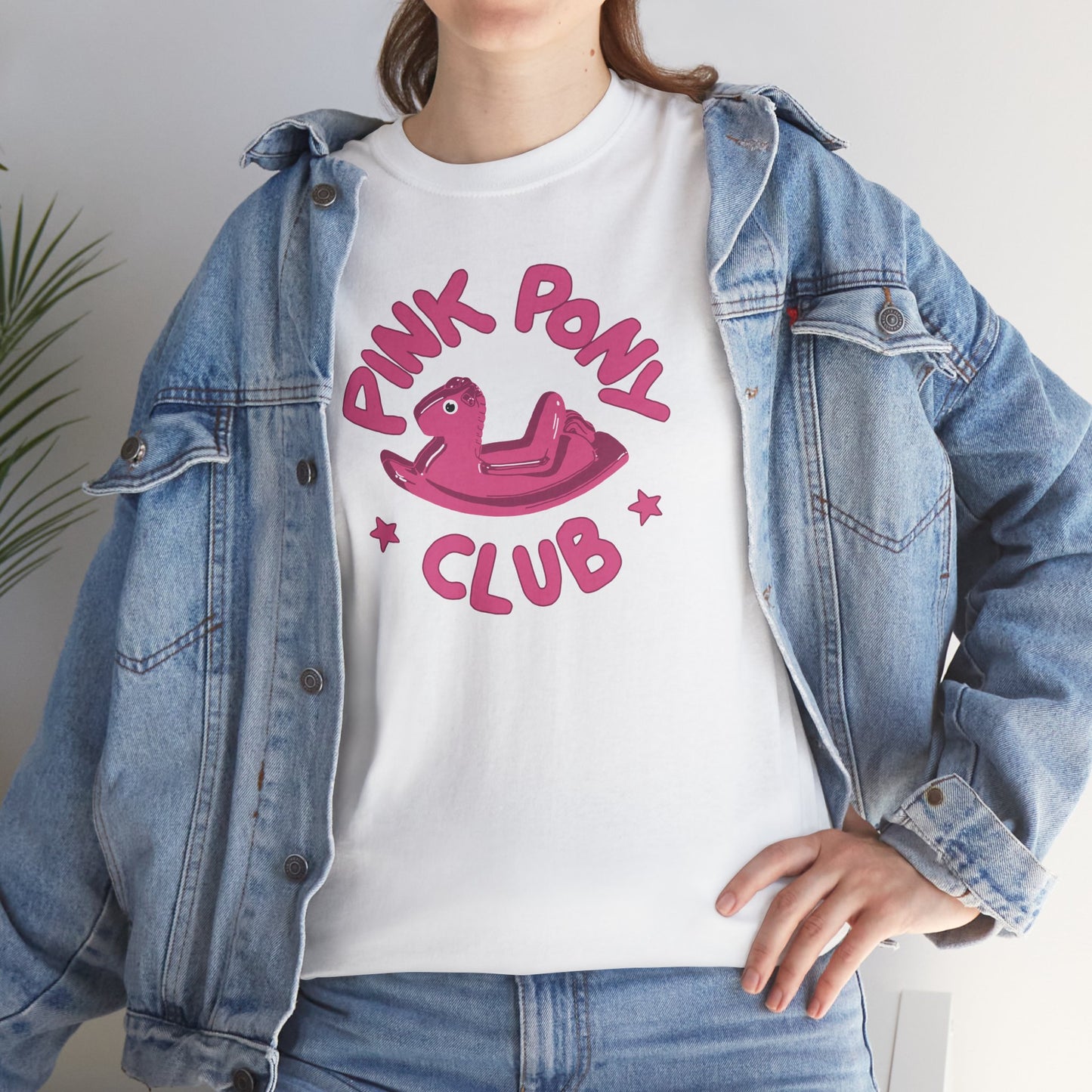 Pink Rocking Horse Tee